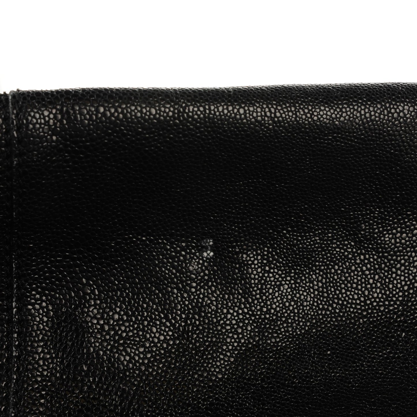Grained Calfskin Large Nightingale Black
