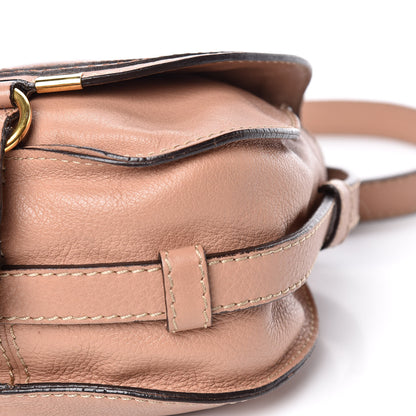 Chloe Calfskin Mini Marcie Round Crossbody Bag Nude 21 of 22