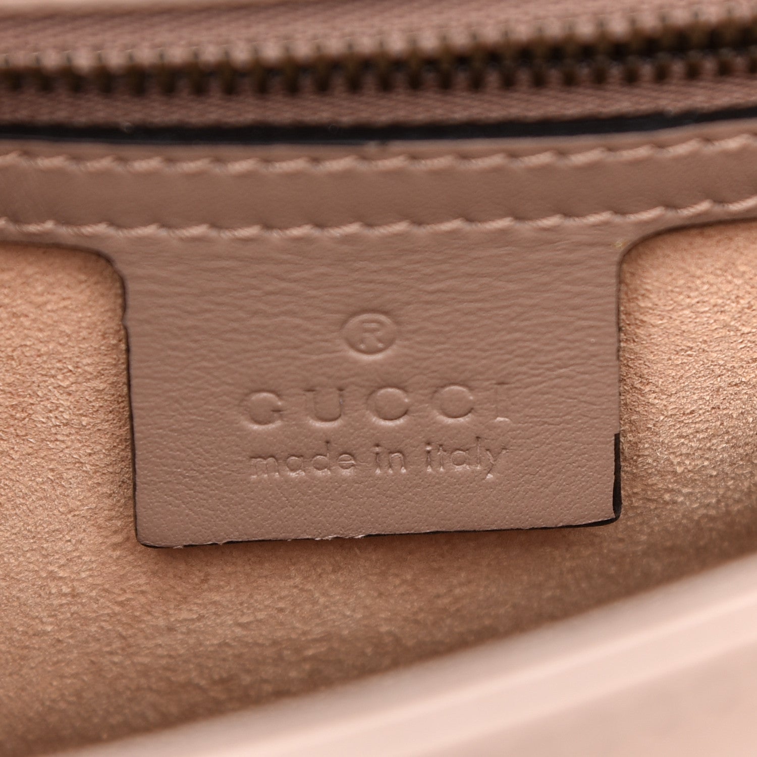 Gucci Calfskin Matelasse Small GG Marmont Top Handle Shoulder Bag Porcelain Rose 6 of 9