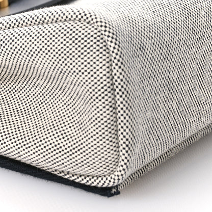 Hermes Military Toile Vache Hunter Herbag Zip Retourne 20 Ecru Black 9 of 11