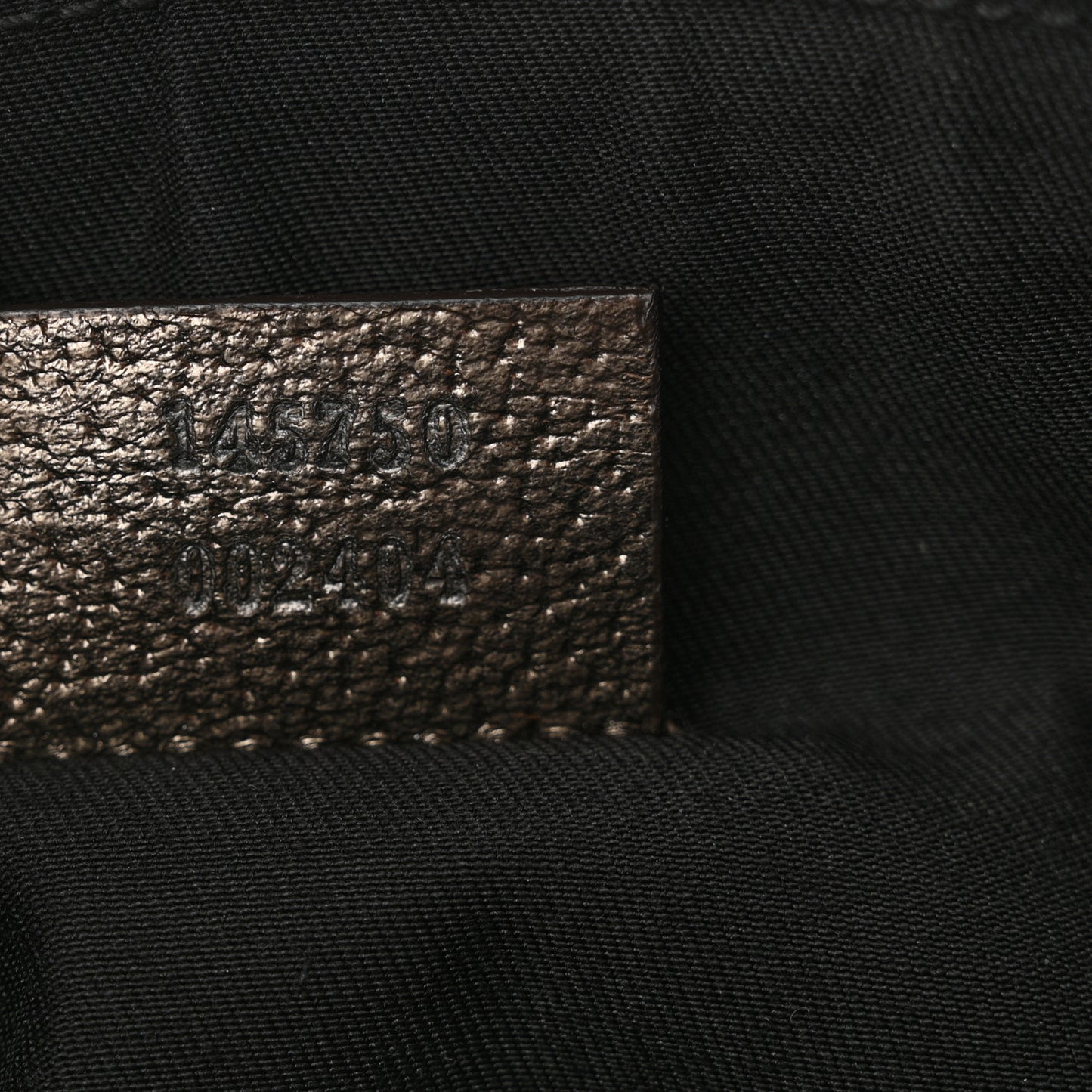 Monogram D Ring Cosmetic Case Metallic Bronze