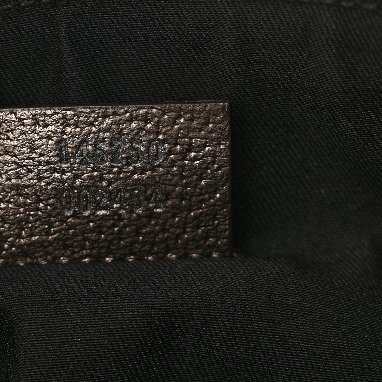 Gucci Monogram D Ring Cosmetic Case Metallic Bronze 7 of 12
