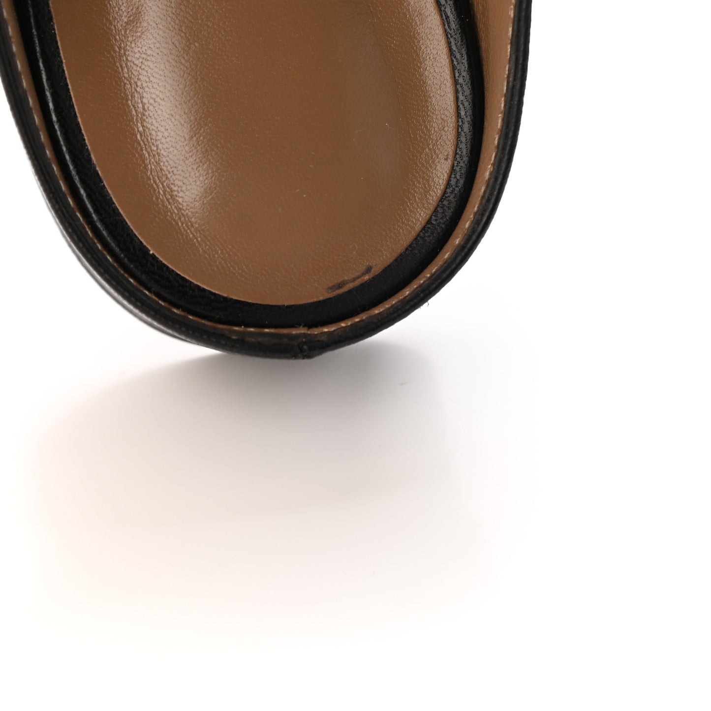 Goatskin Rivoli Mules 37.5 Black