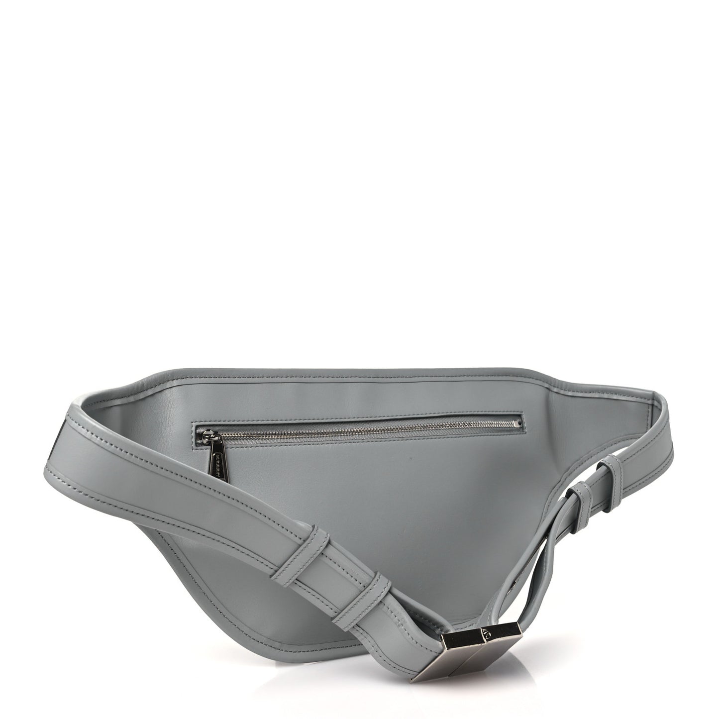 Smooth Calfskin Brummell Bum Bag Grey