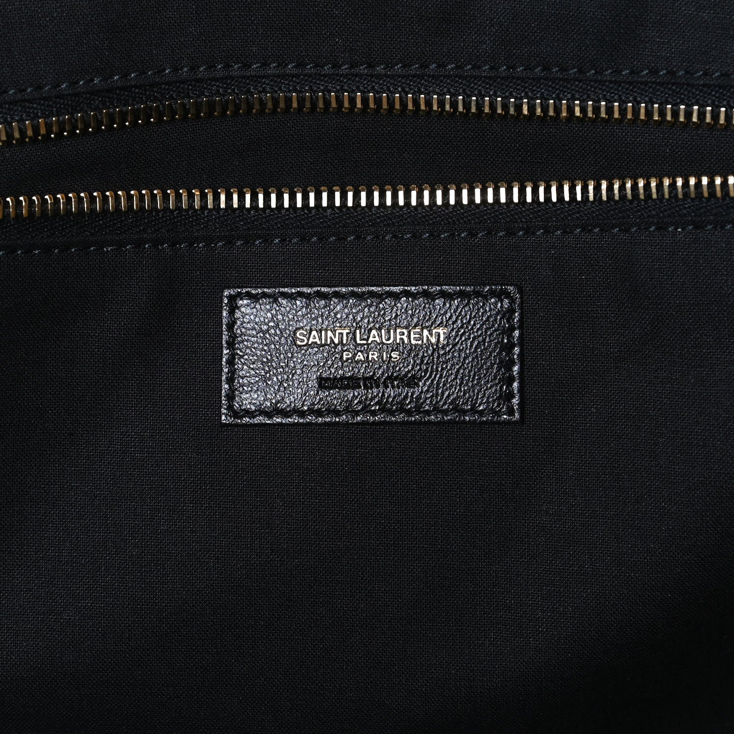 Saint Laurent Linen Calfskin Rive Gauche Tote Natural 6 of 10