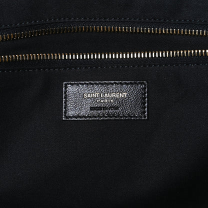 Saint Laurent Linen Calfskin Rive Gauche Tote Natural 6 of 10