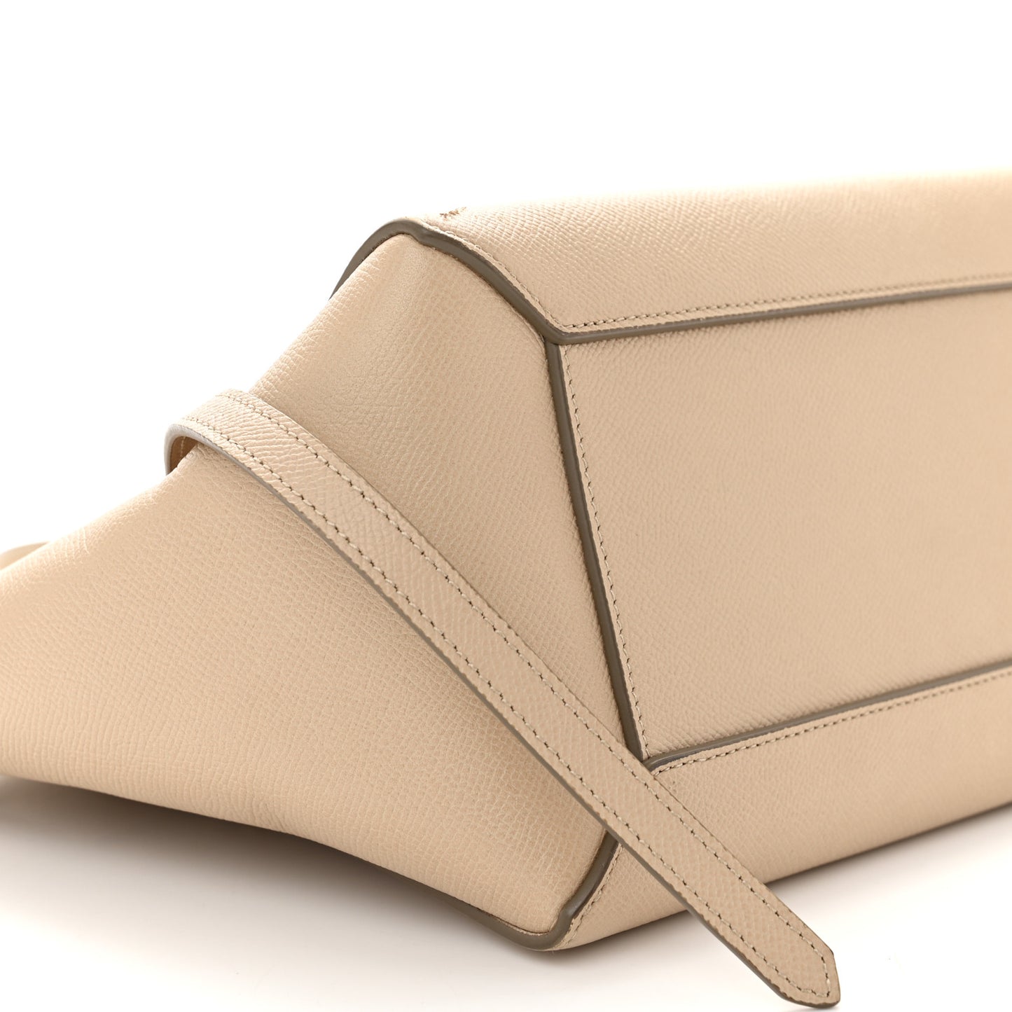 Grained Calfskin Micro Belt Bag Dune