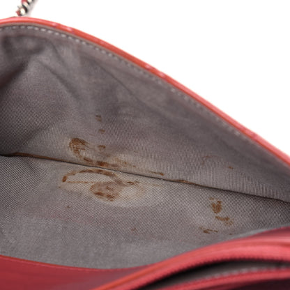 Chanel Patent Quilted Brilliant Wallet On Chain WOC Pink 16 of 25