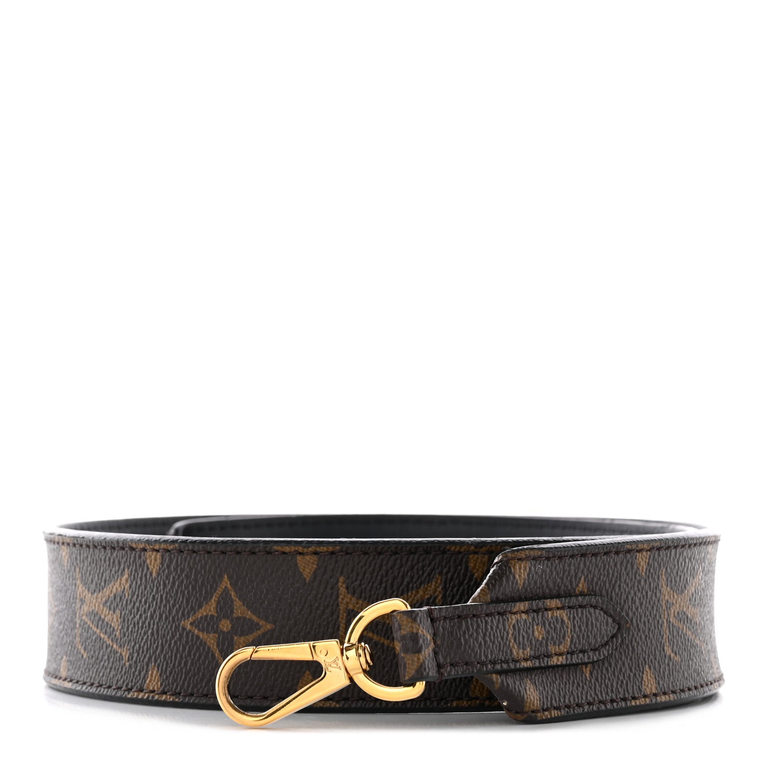 Louis Vuitton Monogram Bandouliere Shoulder Strap Black 1 of 10
