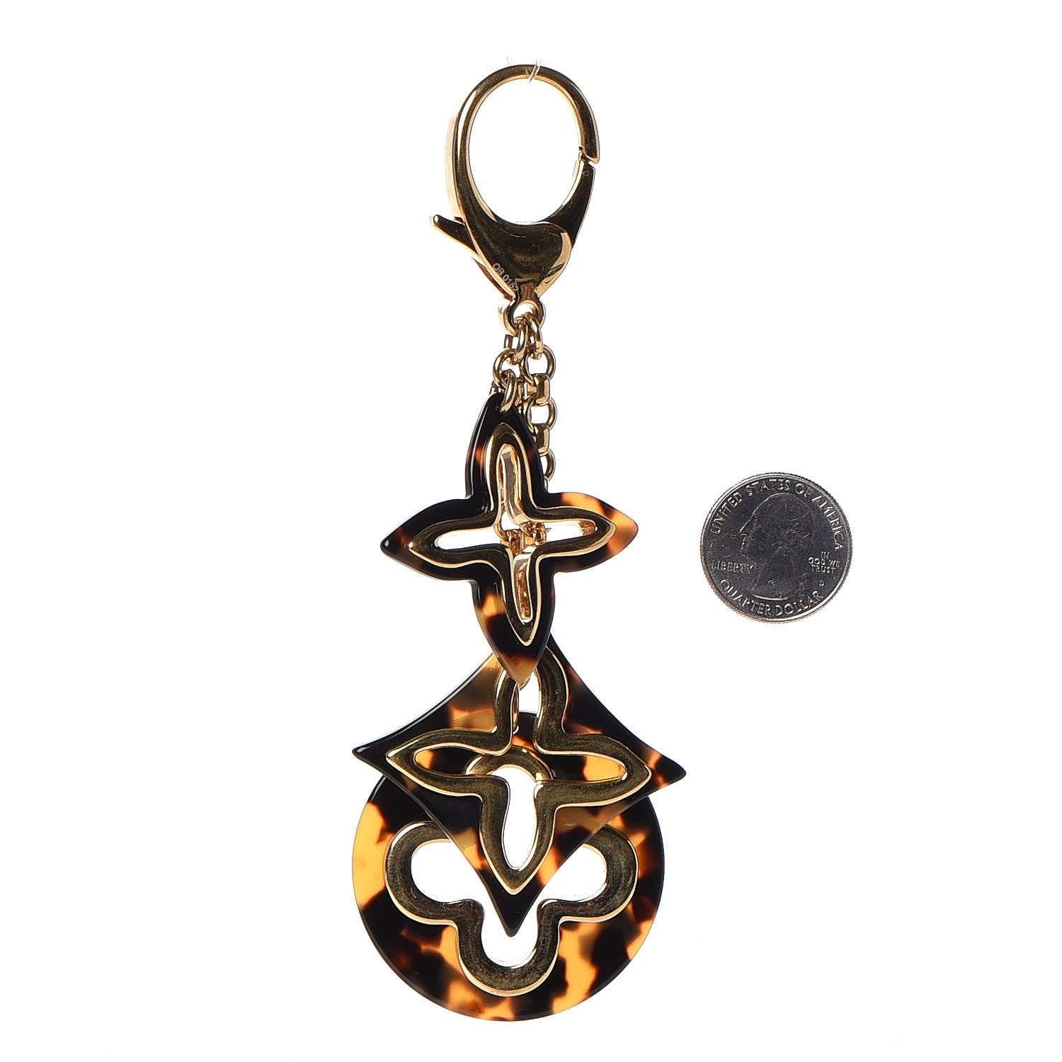 Louis Vuitton Insolence Bag Charm Ecaille 2 of 3