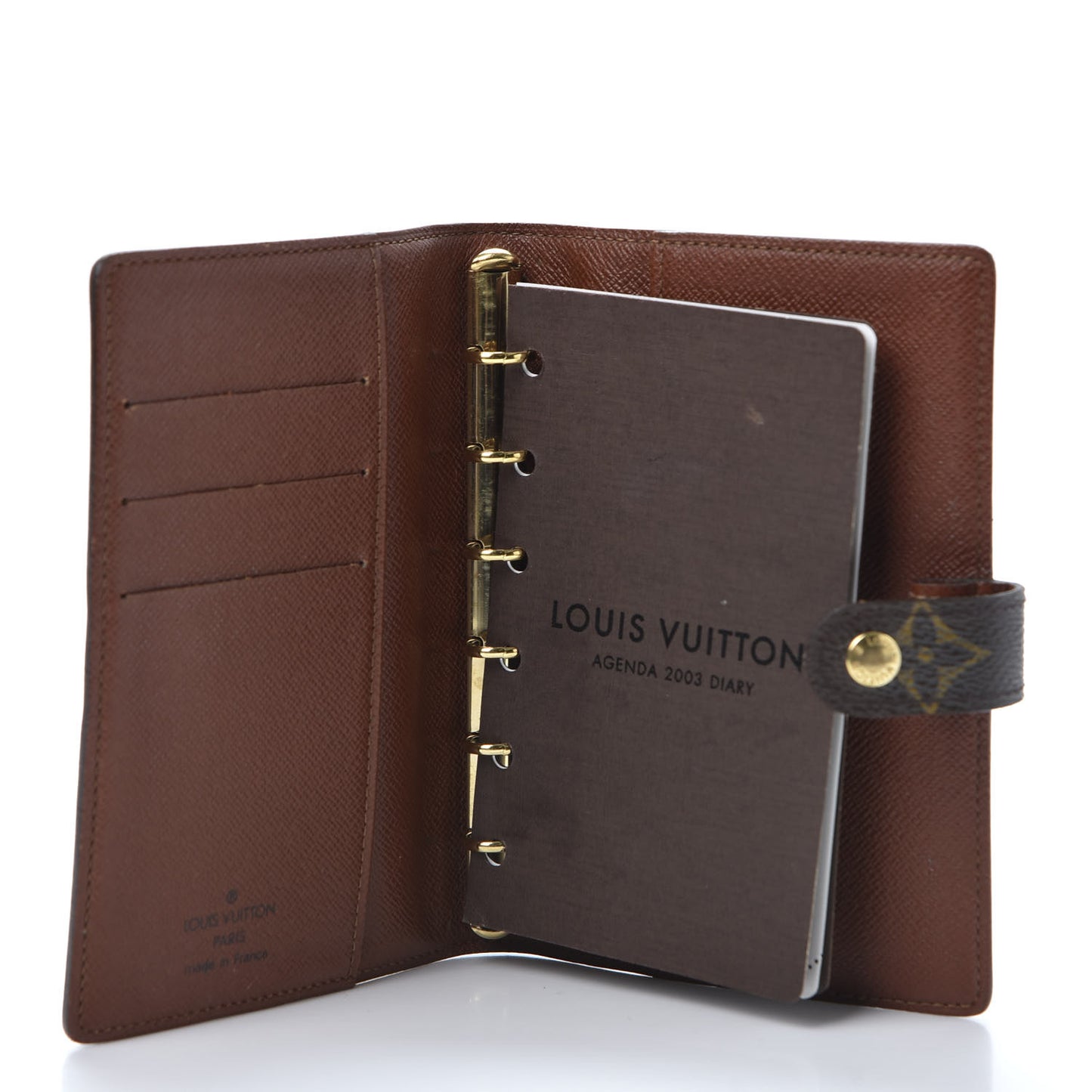 Monogram Small Ring Agenda Cover