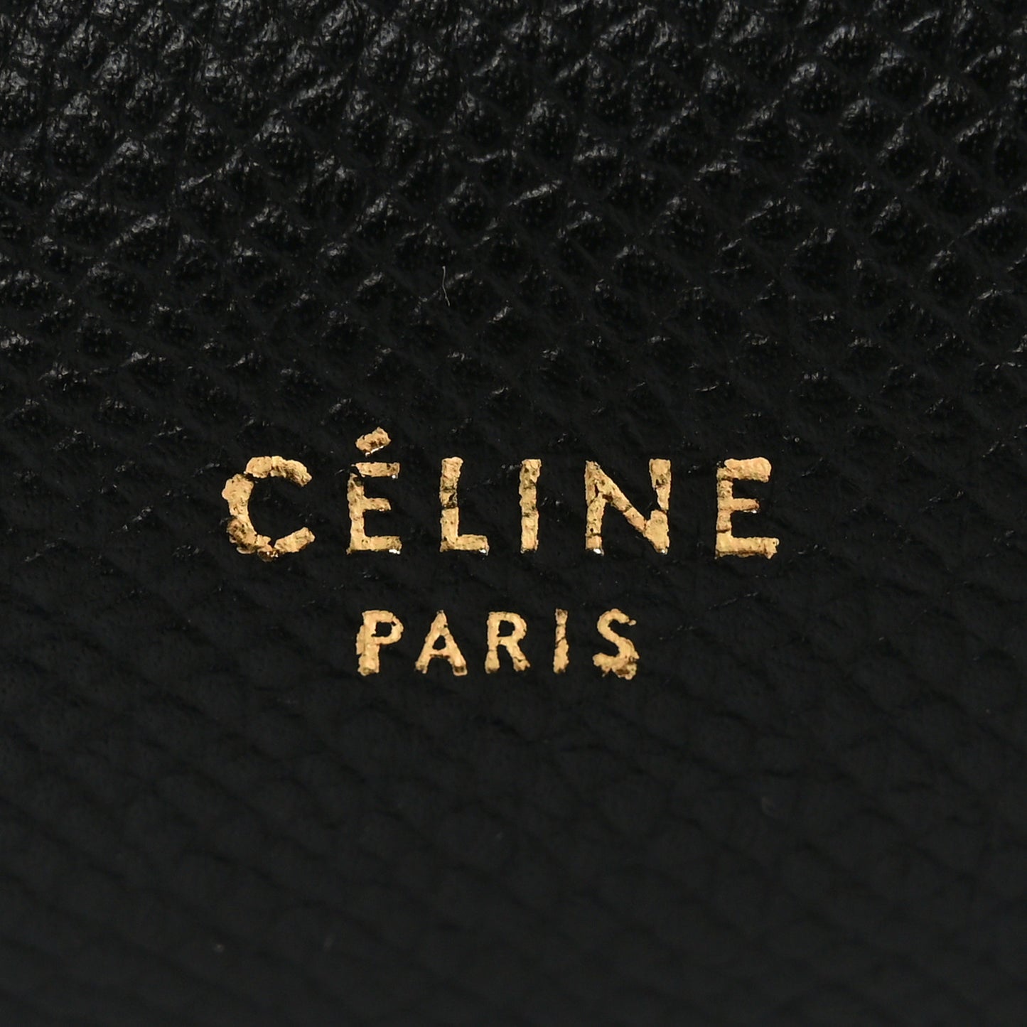 Grained Calfskin Mini Belt Bag Black