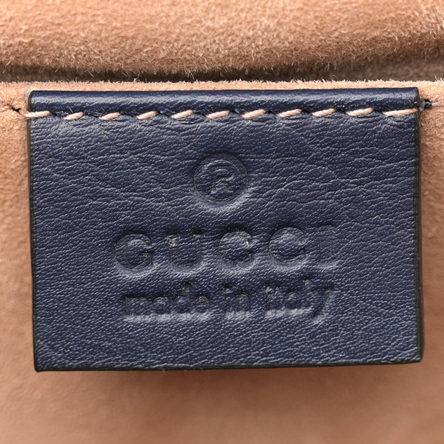 Gucci Snakeskin Small Padlock Shoulder Bag Natural Navy Red 6 of 12