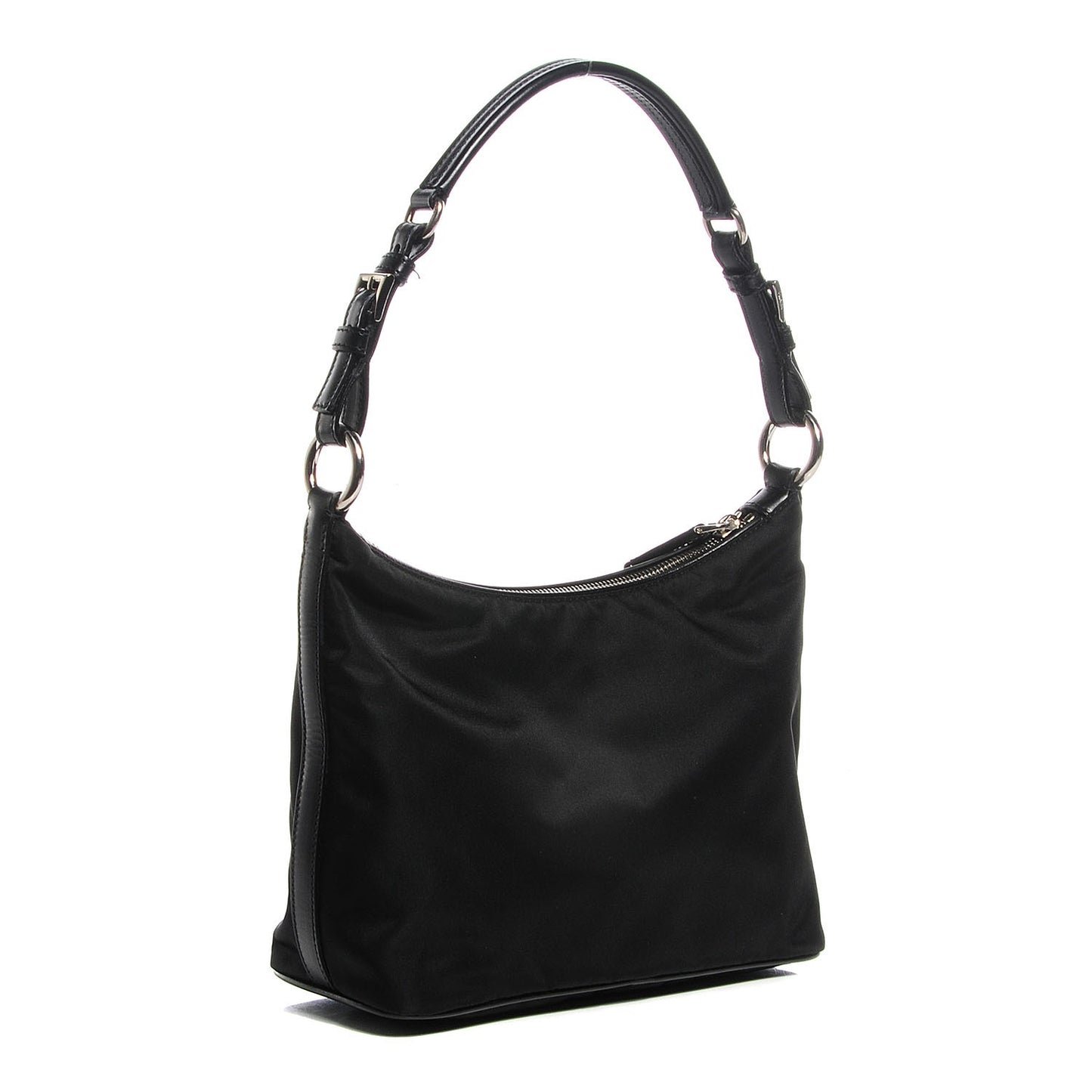 Tessuto Nylon Shoulder Bag Nero Black