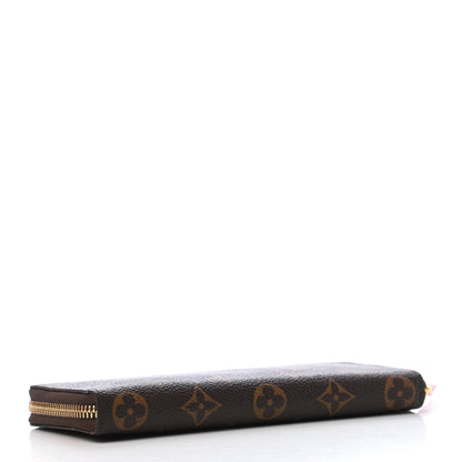 Louis Vuitton Monogram Clemence Wallet Rose Ballerine 4 of 9
