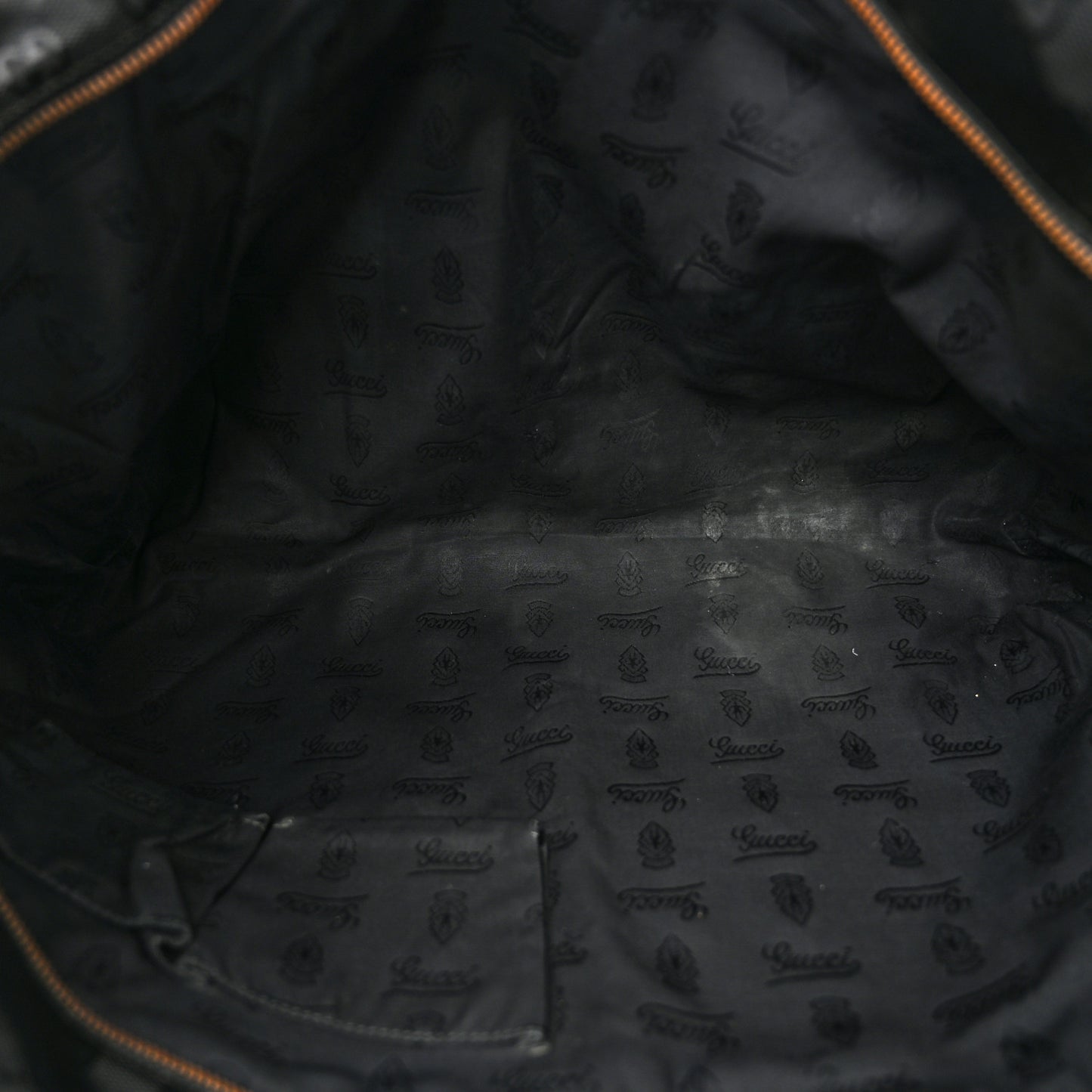 Imprime Monogram Large Zippered Shopping Tote Pewter