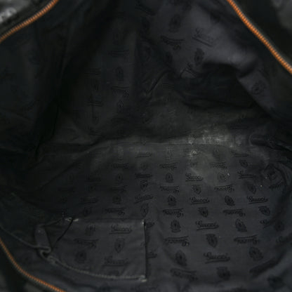 Gucci Imprime Monogram Large Zippered Shopping Tote Pewter 5 of 12