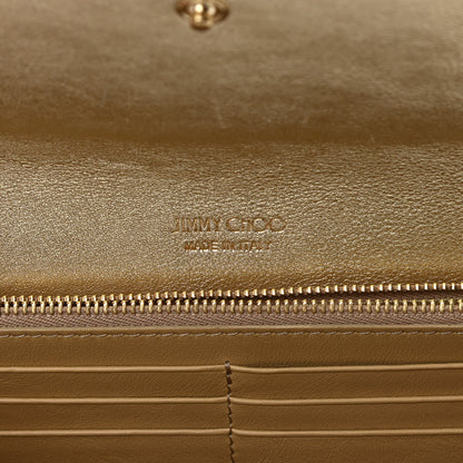 Jimmy Choo Glitter Clutch Gold 6 of 9