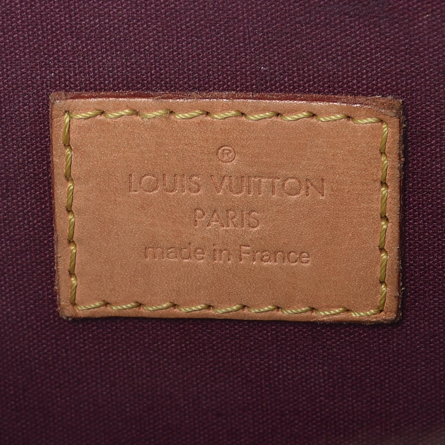 Louis Vuitton Vernis Alma GM Rouge Fauviste 6 of 15