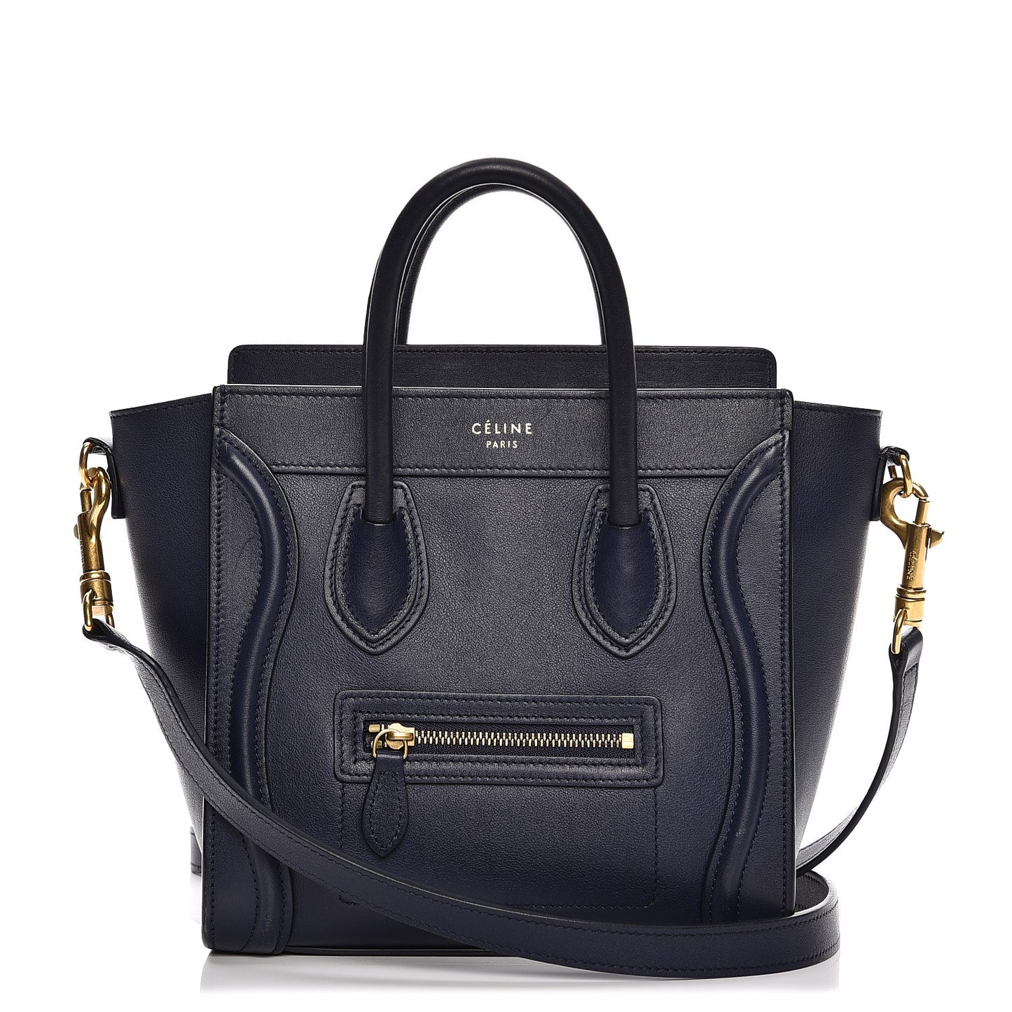 Smooth Calfskin Nano Luggage Ink