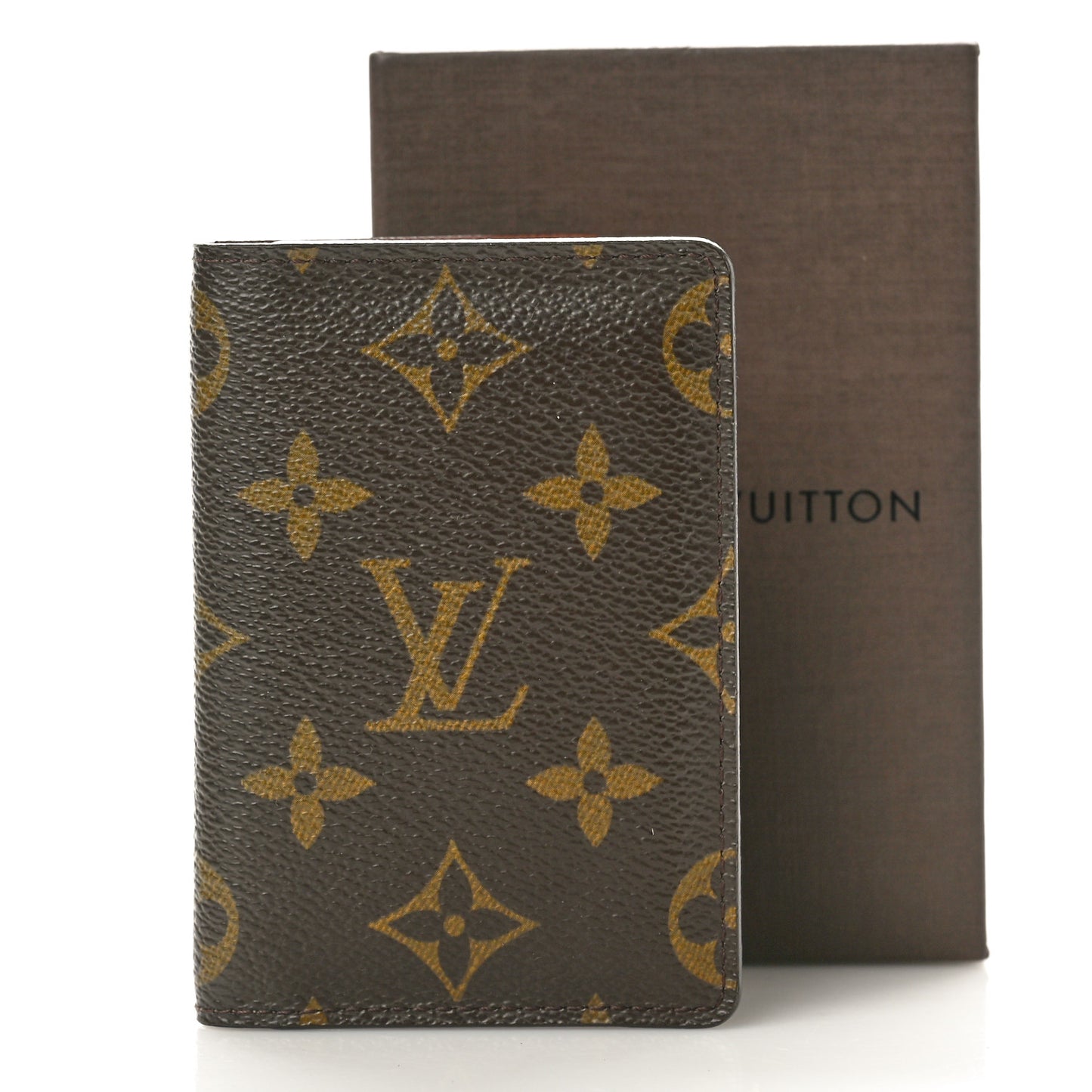 Monogram Pocket Organizer Card Holder