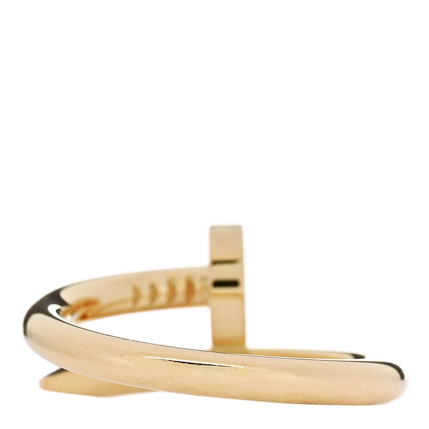 Cartier 18K Yellow Gold Juste Un Clou Ring 54 7 3 of 5