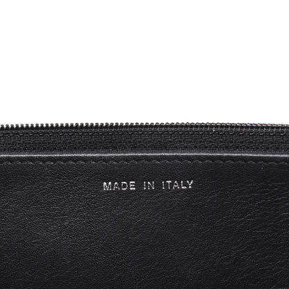 Chanel Lambskin Diamond Stitched Wallet On Chain WOC Black 6 of 24