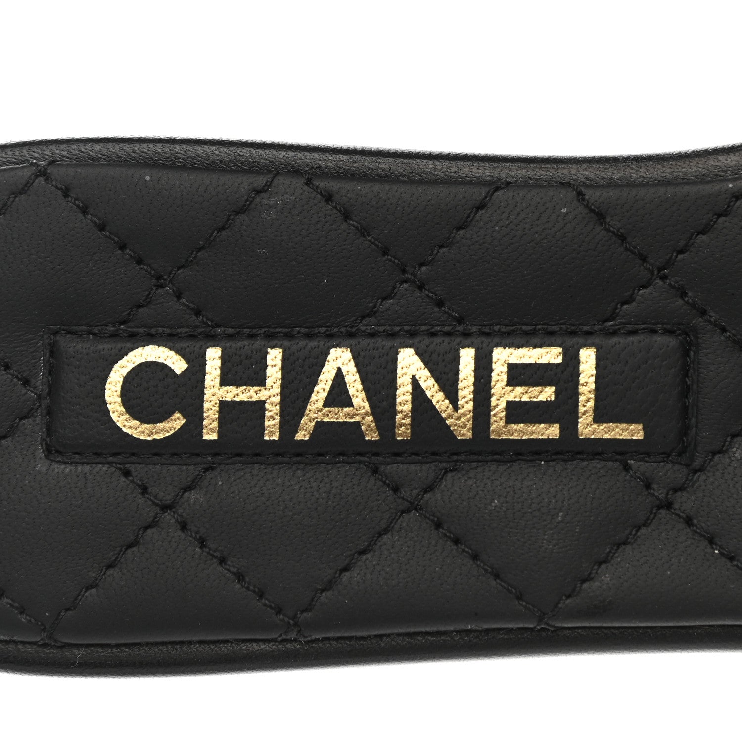Chanel Lambskin Quilted CC Turnlock Sandals 37.5 Black 15 of 18