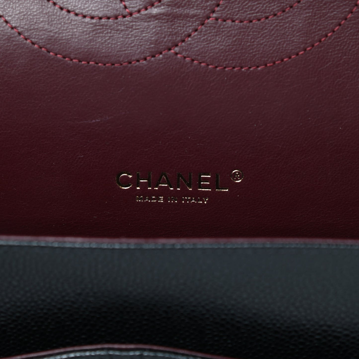 Caviar Quilted Maxi Double Flap Black