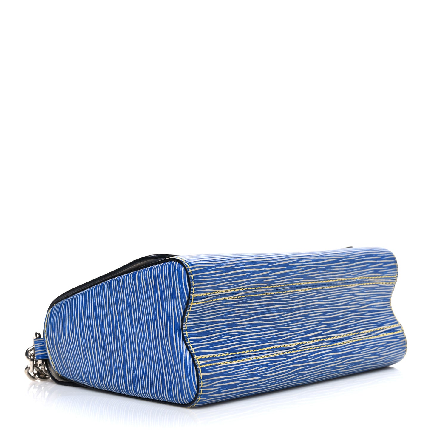 Epi Twist Shoulder Bag MM Denim Light