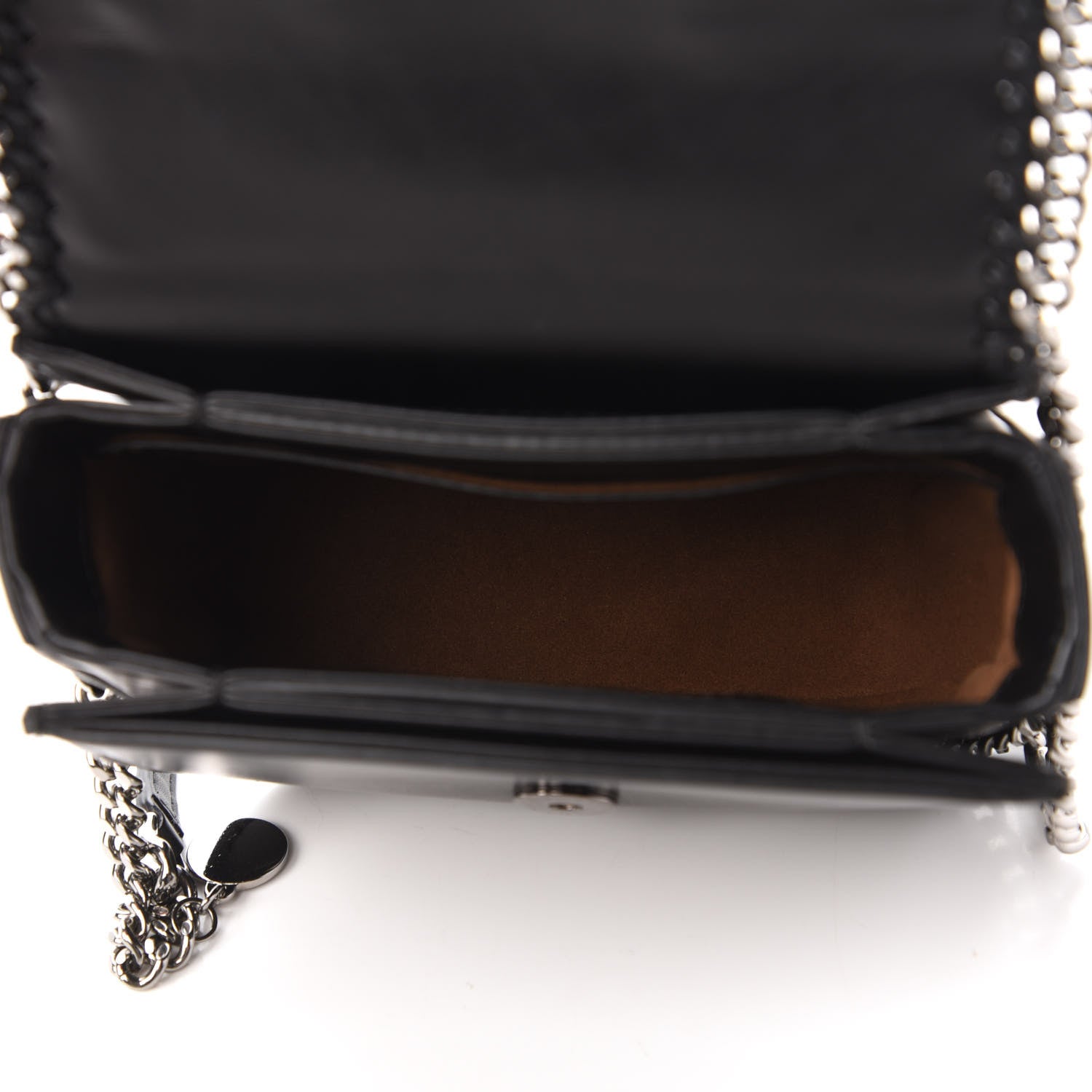Stella McCartney Alter Nappa Embossed Medium Star Falabella Box Shoulder Bag Black 6 of 10