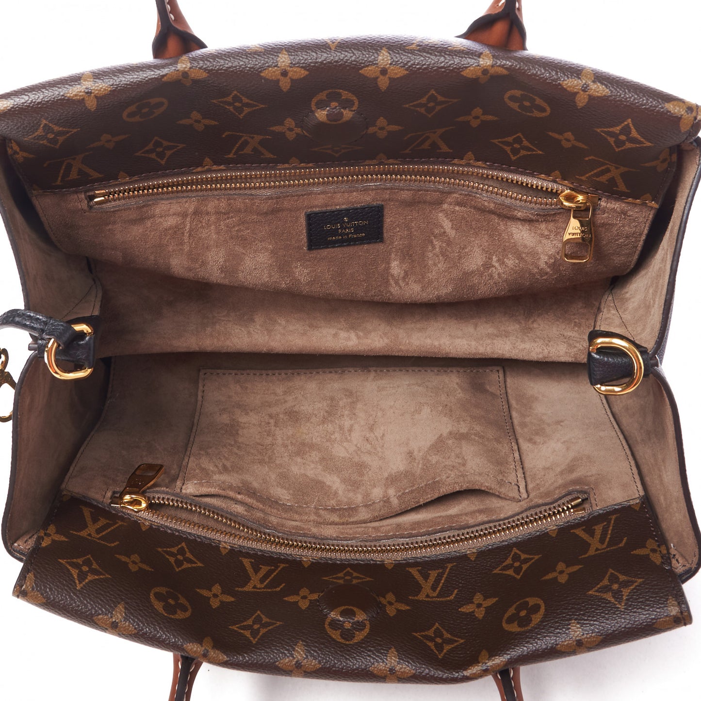 Monogram Tote W PM Black