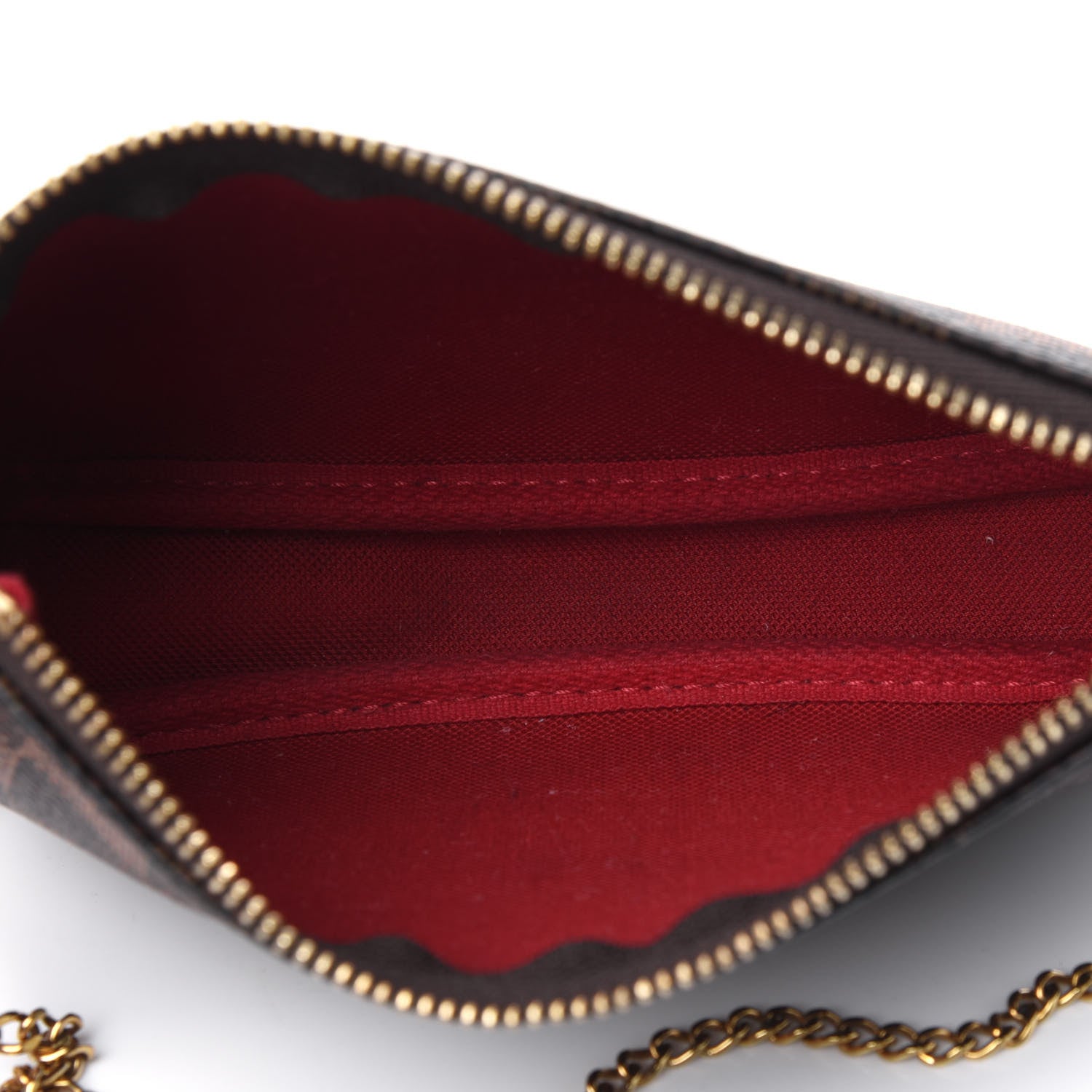 Louis Vuitton Damier Ebene Mini Pochette Accessories 4 of 5