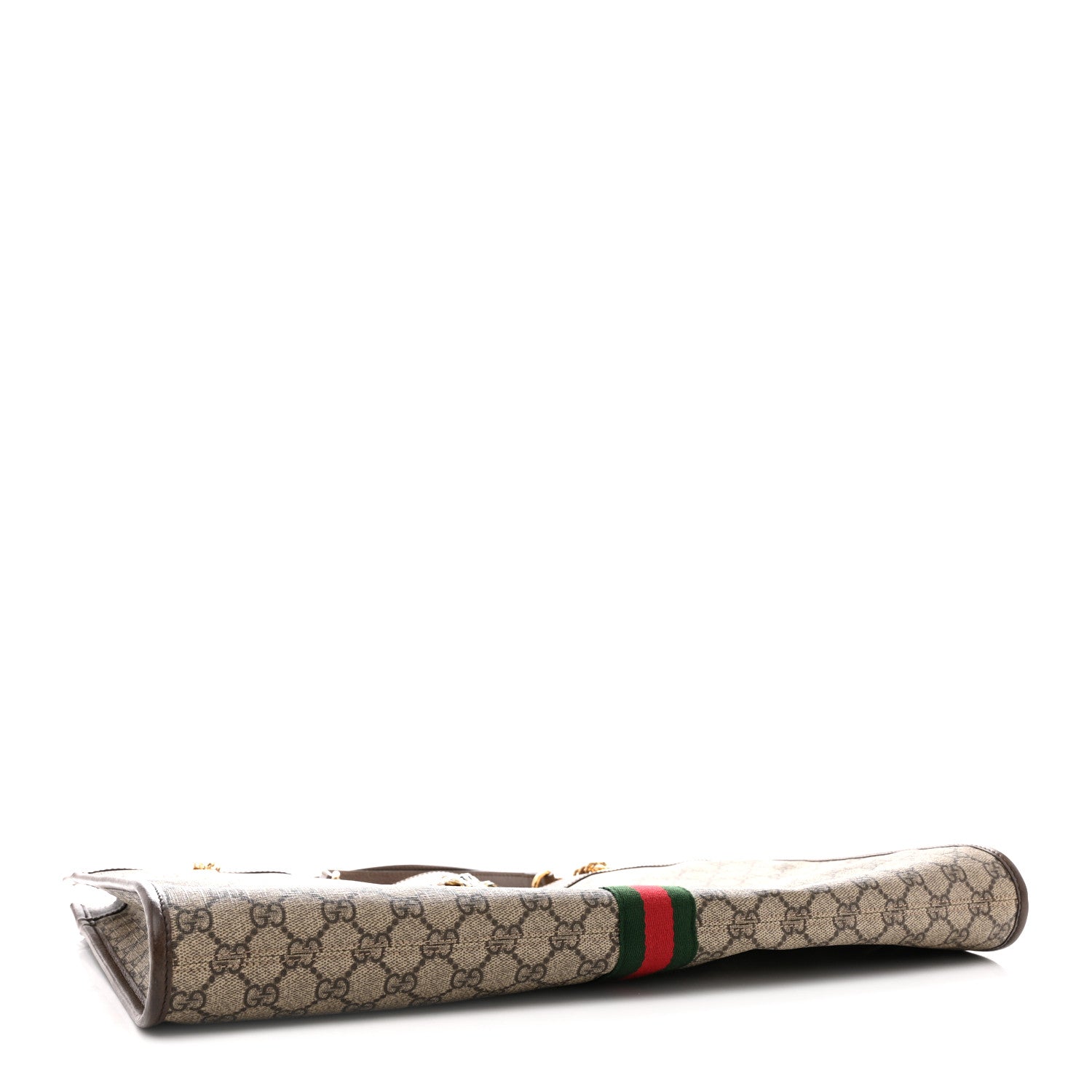 Gucci GG Supreme Monogram Large Rajah Chain Tote Beige New Acero 5 of 15