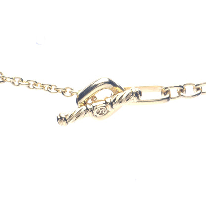David Yurman 18K Yellow Gold Figaro Chain Long Necklace 4 of 4