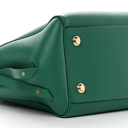 Louis Vuitton Veau Nuage Milla MM Emeraude 9 of 14