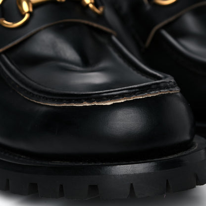 Gucci Cordovan Lux Mens Harald Horsebit Ankle Boots 9 Black 13 of 13