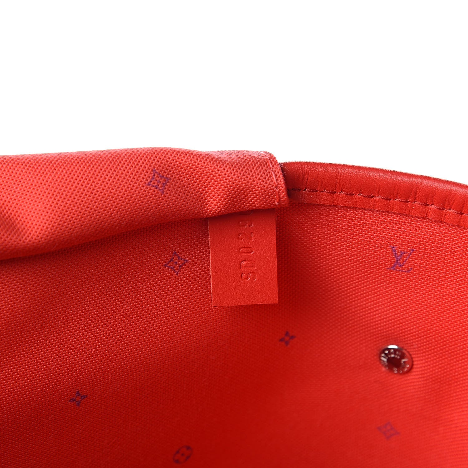 Louis Vuitton Monogram Escale Neverfull MM Rouge 10 of 12