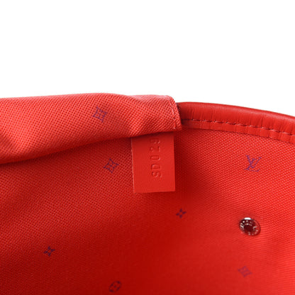 Louis Vuitton Monogram Escale Neverfull MM Rouge 10 of 12