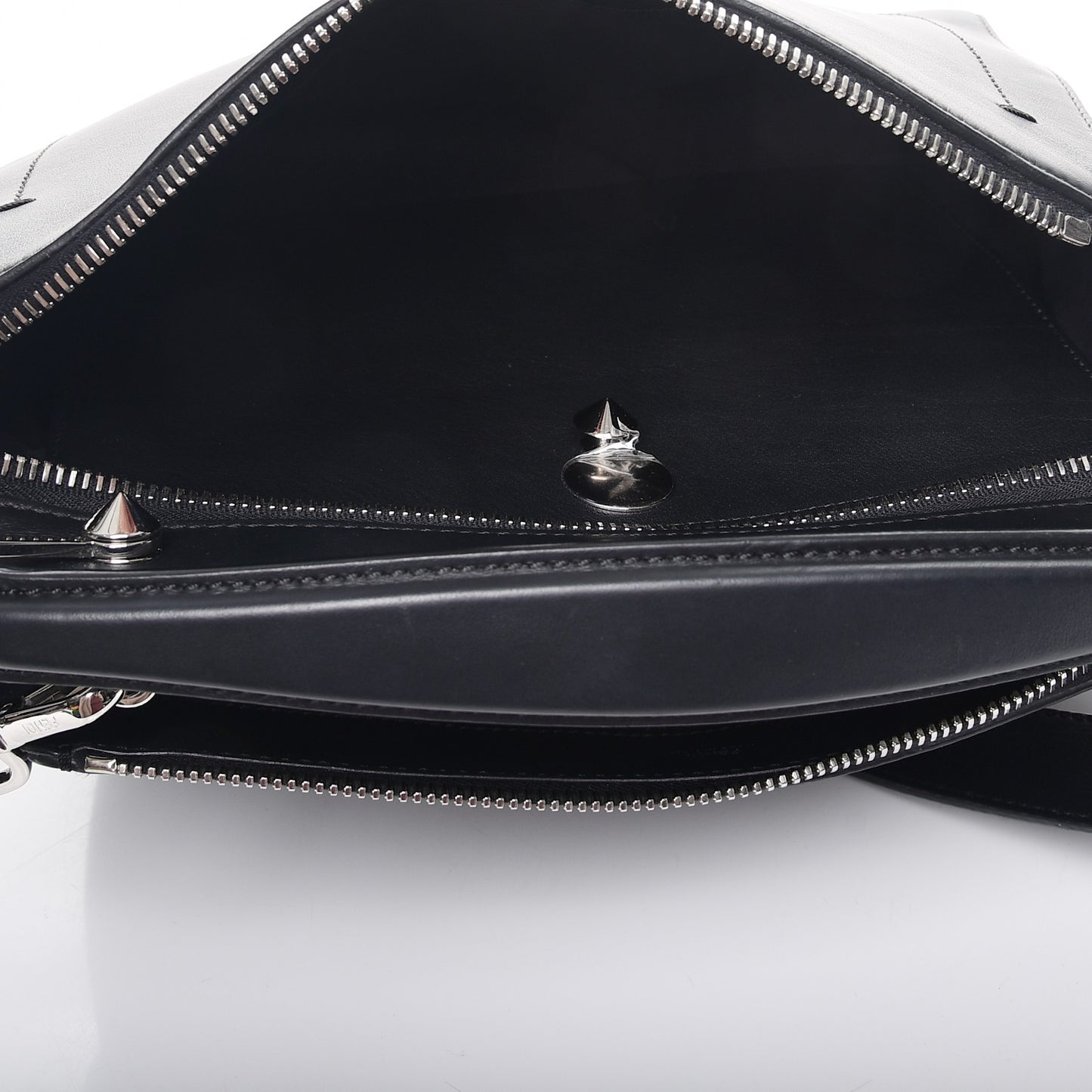 Vitello Baltico Dolce DotCom Satchel Black