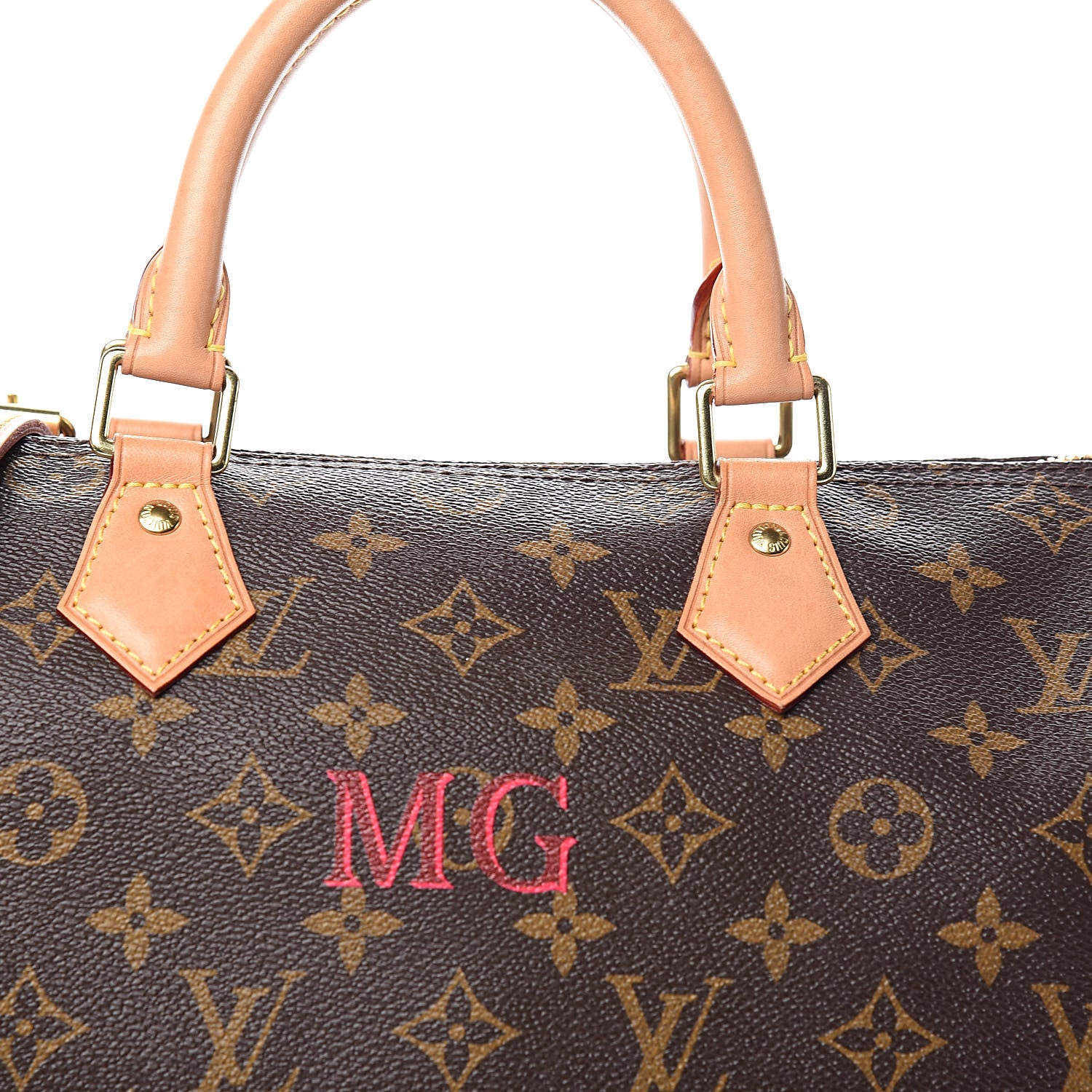 Louis Vuitton Monogram My LV Heritage Speedy Bandouliere 30 Bordeaux Fuchsia 11 of 11