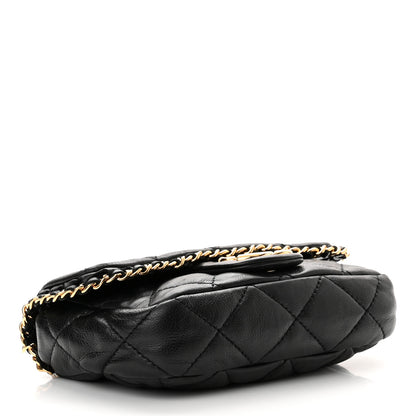 Chanel Calfskin Mini Chain Me Flap Black 3 of 8