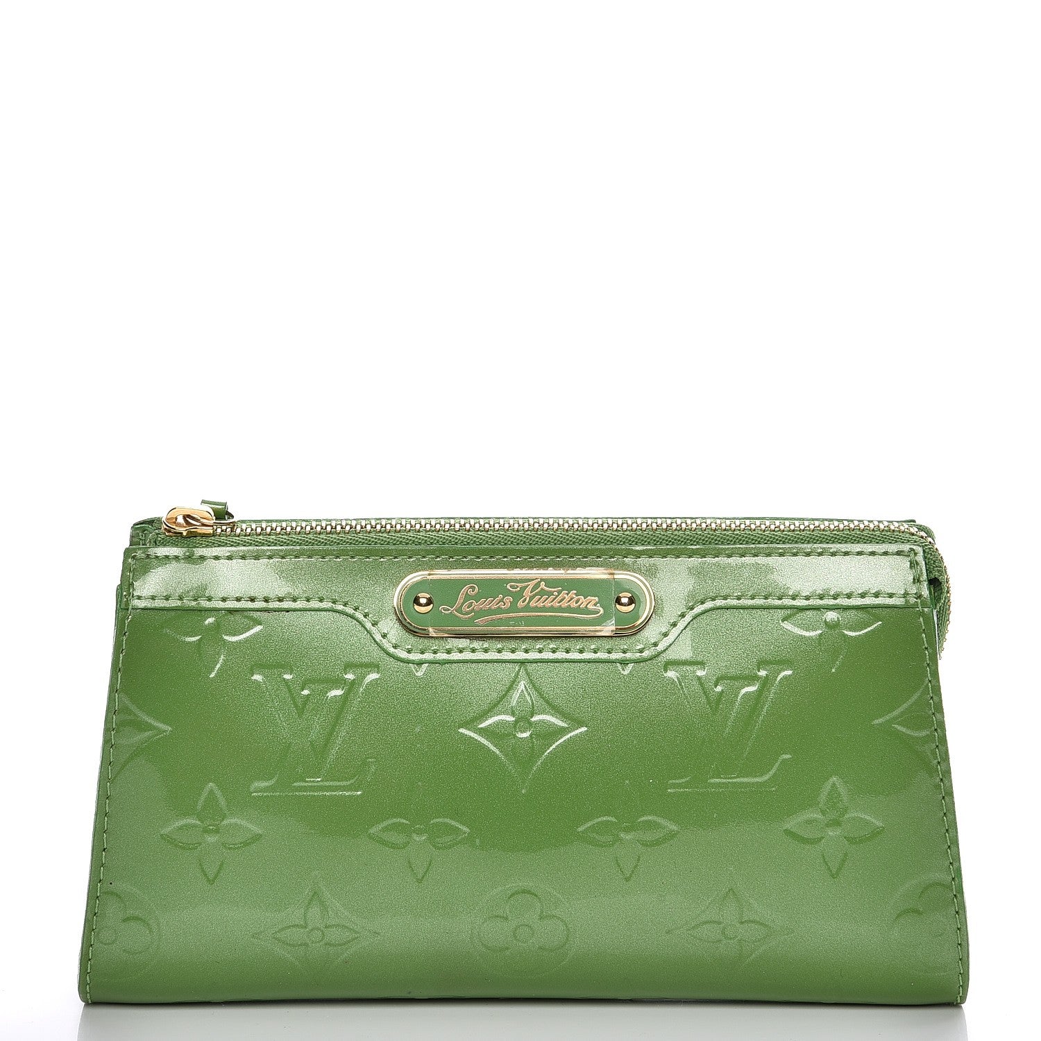 Louis Vuitton Vernis Trousse Cosmetic Pouch Vert Tonic 1 of 8