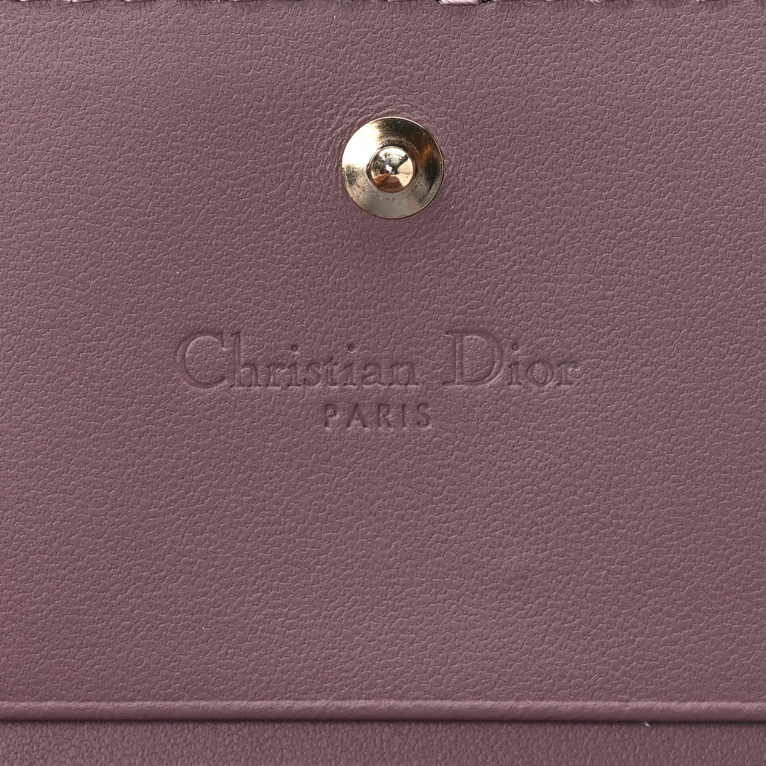 Christian Dior Lambskin Cannage Medium Lady Dior Flap Card Holder Pink Peony 7 of 7