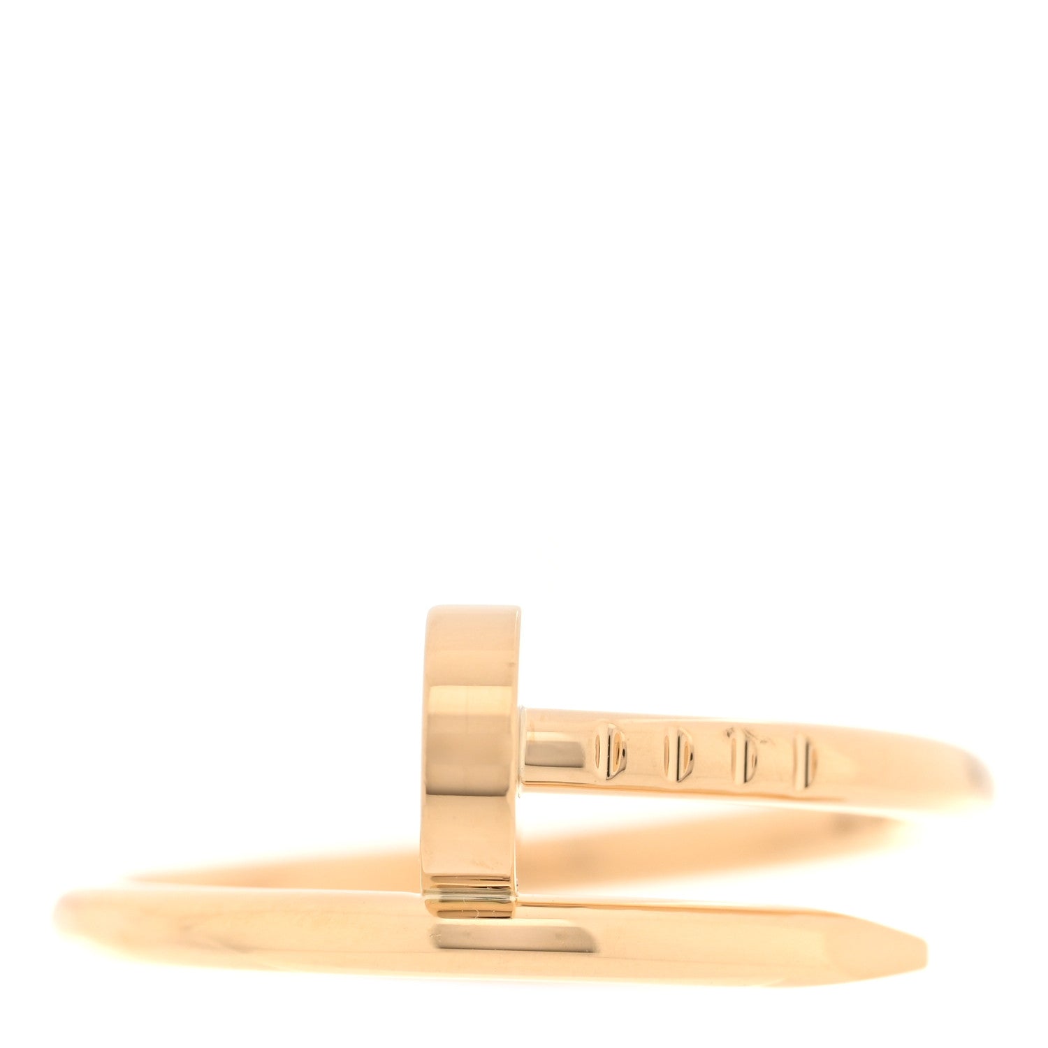Cartier 18K Yellow Gold Small Juste Un Clou Ring 50 5.5 1 of 5