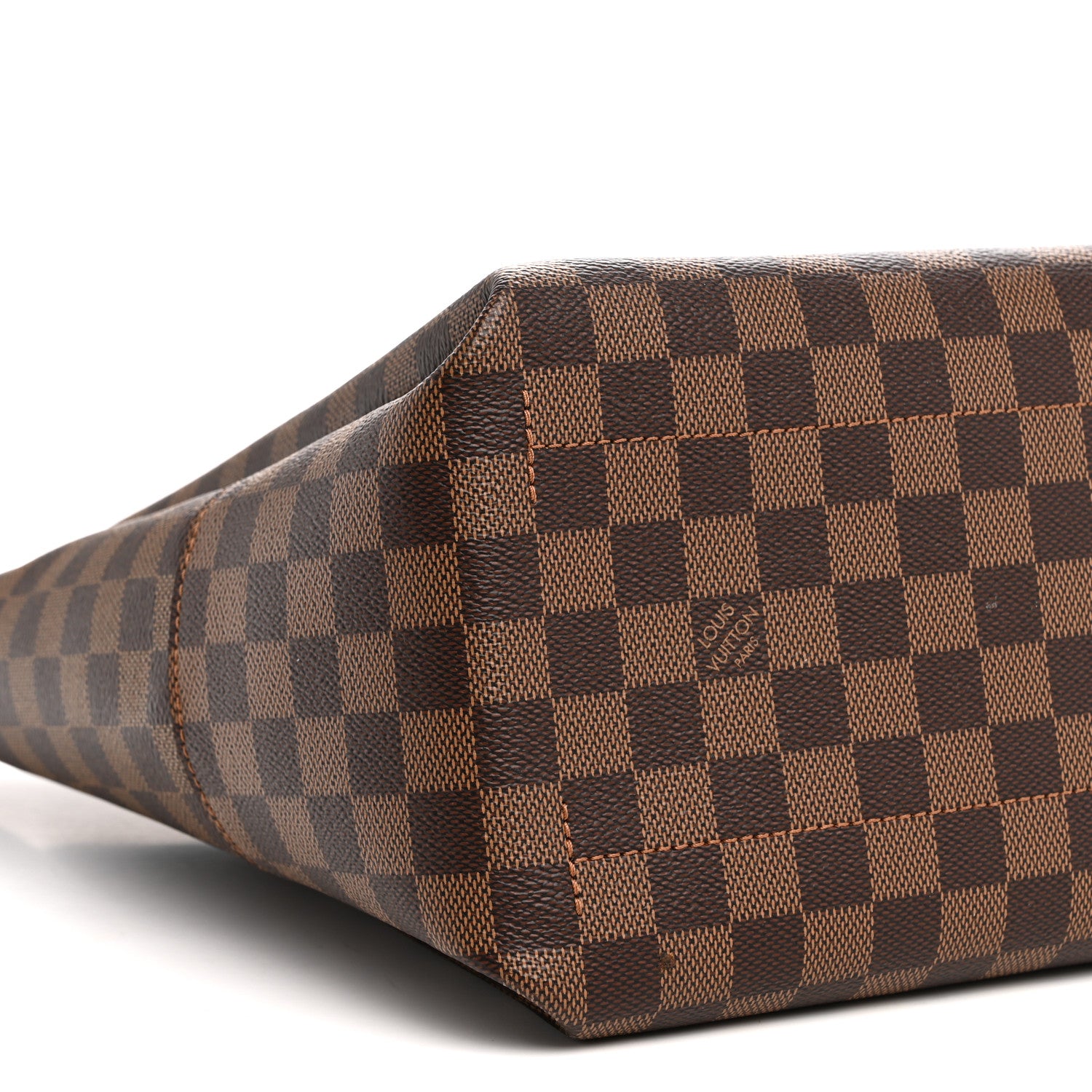Louis Vuitton Damier Ebene Belmont MM Black 9 of 10