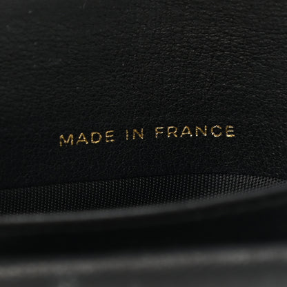 Chanel Caviar Timeless CC Compact French Wallet Black 7 of 12