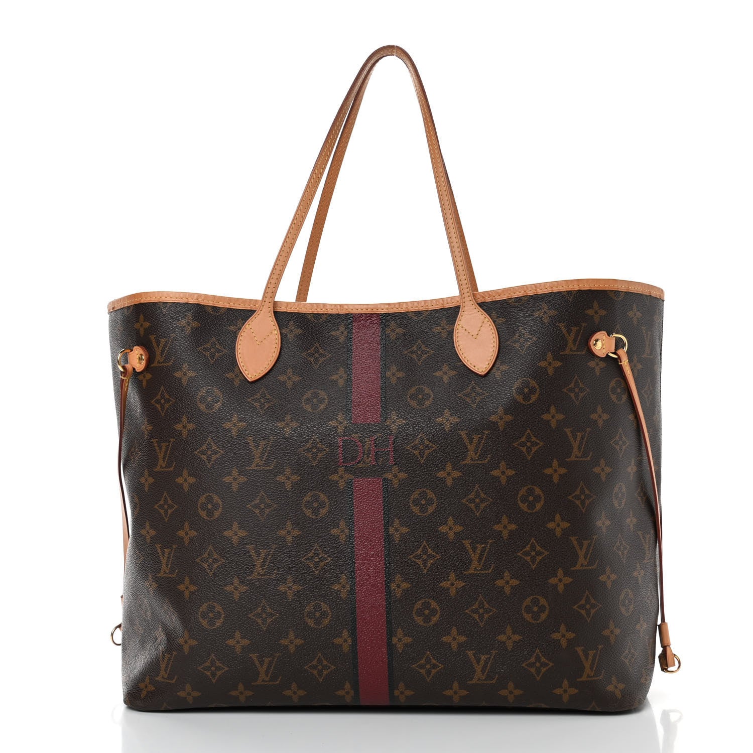 Louis Vuitton Monogram My LV Heritage Neverfull GM Bordeaux Black 3 of 15