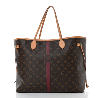 Louis Vuitton Monogram My LV Heritage Neverfull GM Bordeaux Black 3 of 15