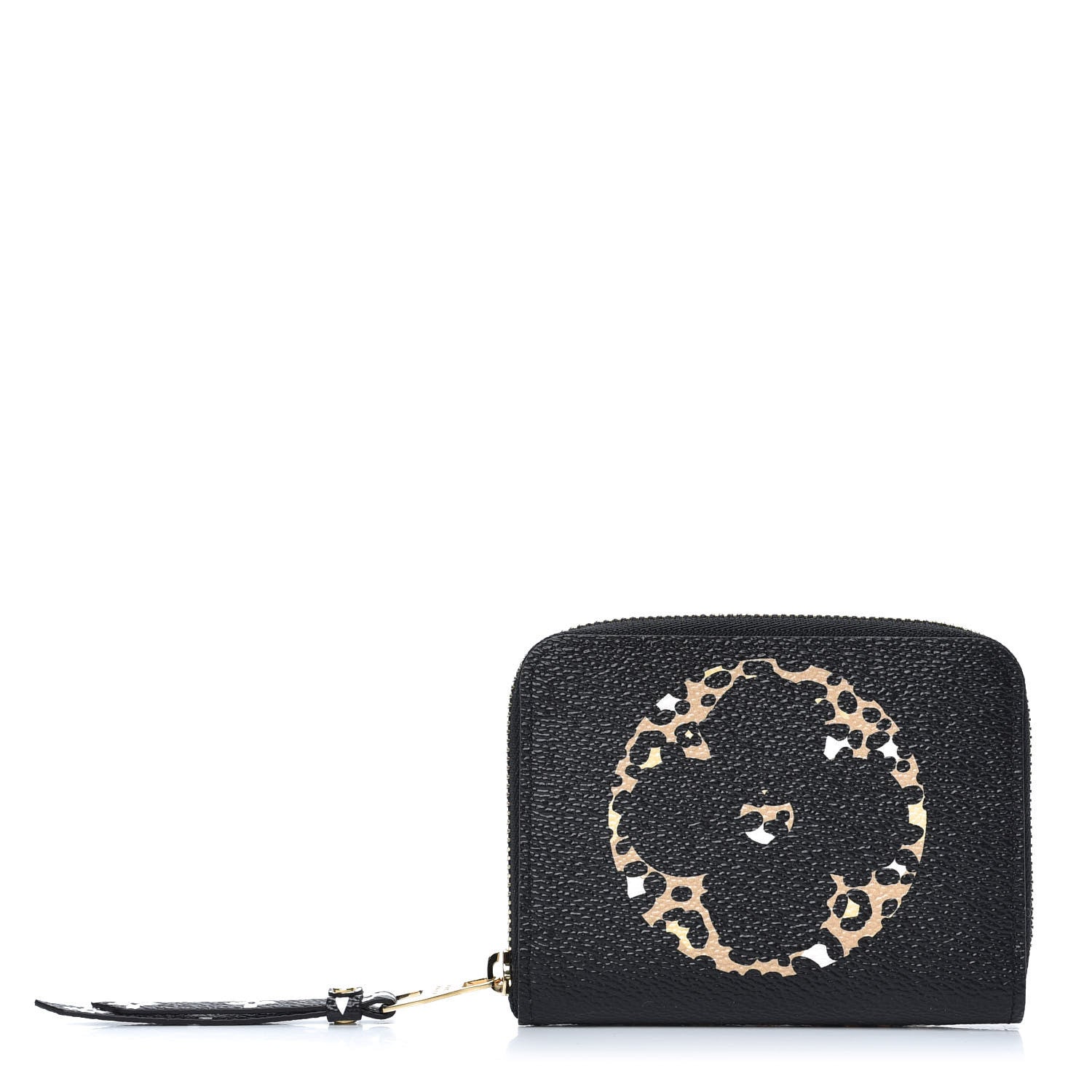 Louis Vuitton Monogram Giant Jungle Zippy Coin Purse Black 1 of 7